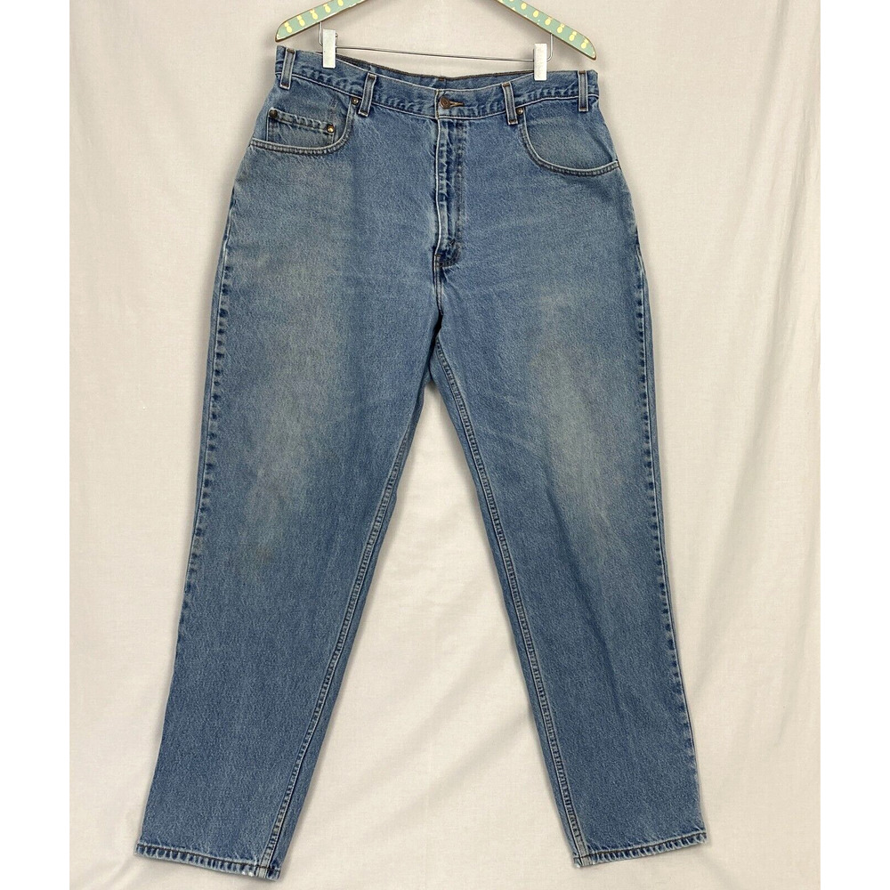 Vintage Levis 545 Jeans Mens 38x32‎ (Fits 36x32) Loose Fit Brown Tab 2001 Y2K